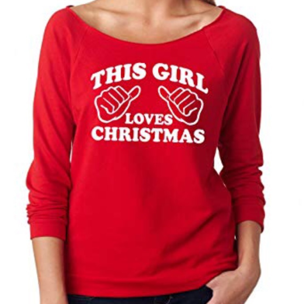 Three quarter sleeve sweatshirt